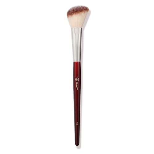 BK BEAUTY 112 Small Angled Blush Brush for Powder, Cream & Liquid