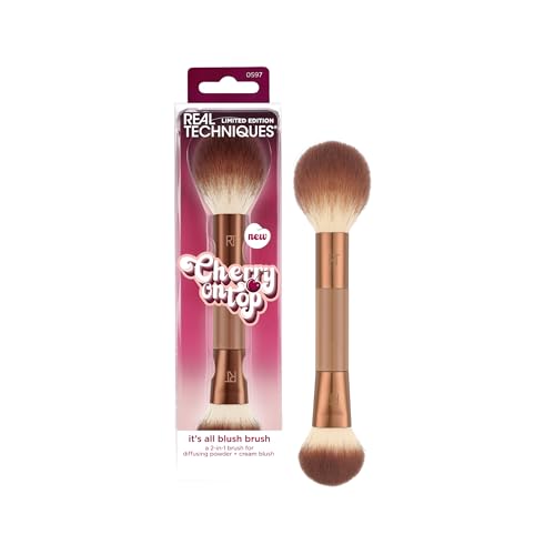 Real Techniques Cherry On Top It’s All Blush Brush, Makeup Brush