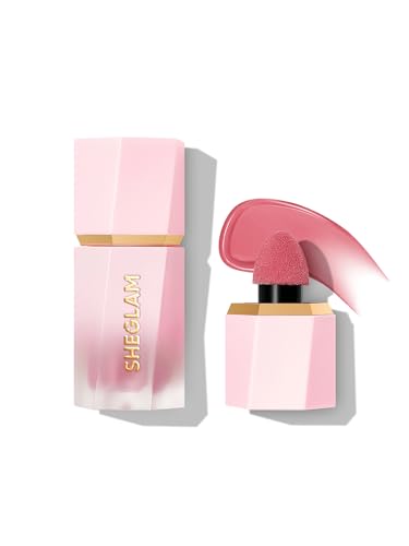 SHEGLAM Color Bloom Liquid Blush Makeup for Cheeks Matte Finish-Love Cake