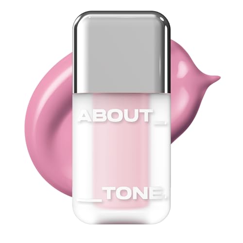 ABOUT TONE Skin Layer Fit Blusher, Semi Glow Water Fit, W02 MAUVE DAWN