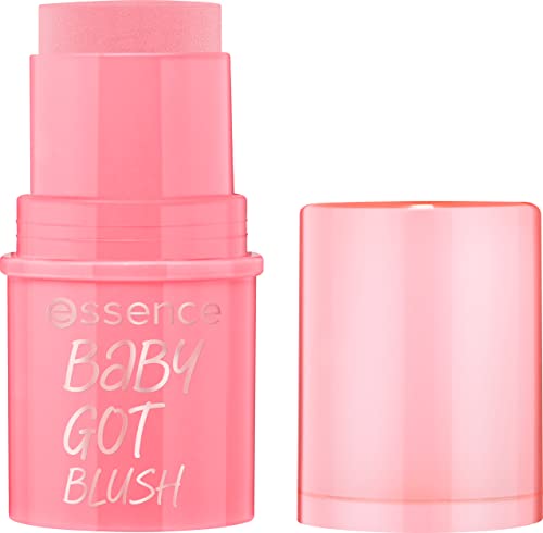 essence Baby Got Blush, Buildable Cream Makeup Stick (10 Tickle Me Pink)