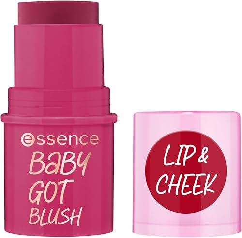 essence Baby Got Blush, Face Cream Blush Stick (50 | Cherry Cherry Baby)